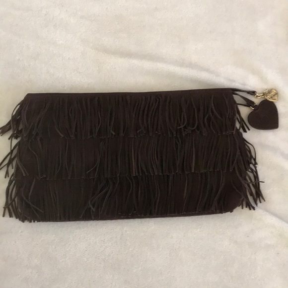 Brown fringe purse - Picture 2 of 3